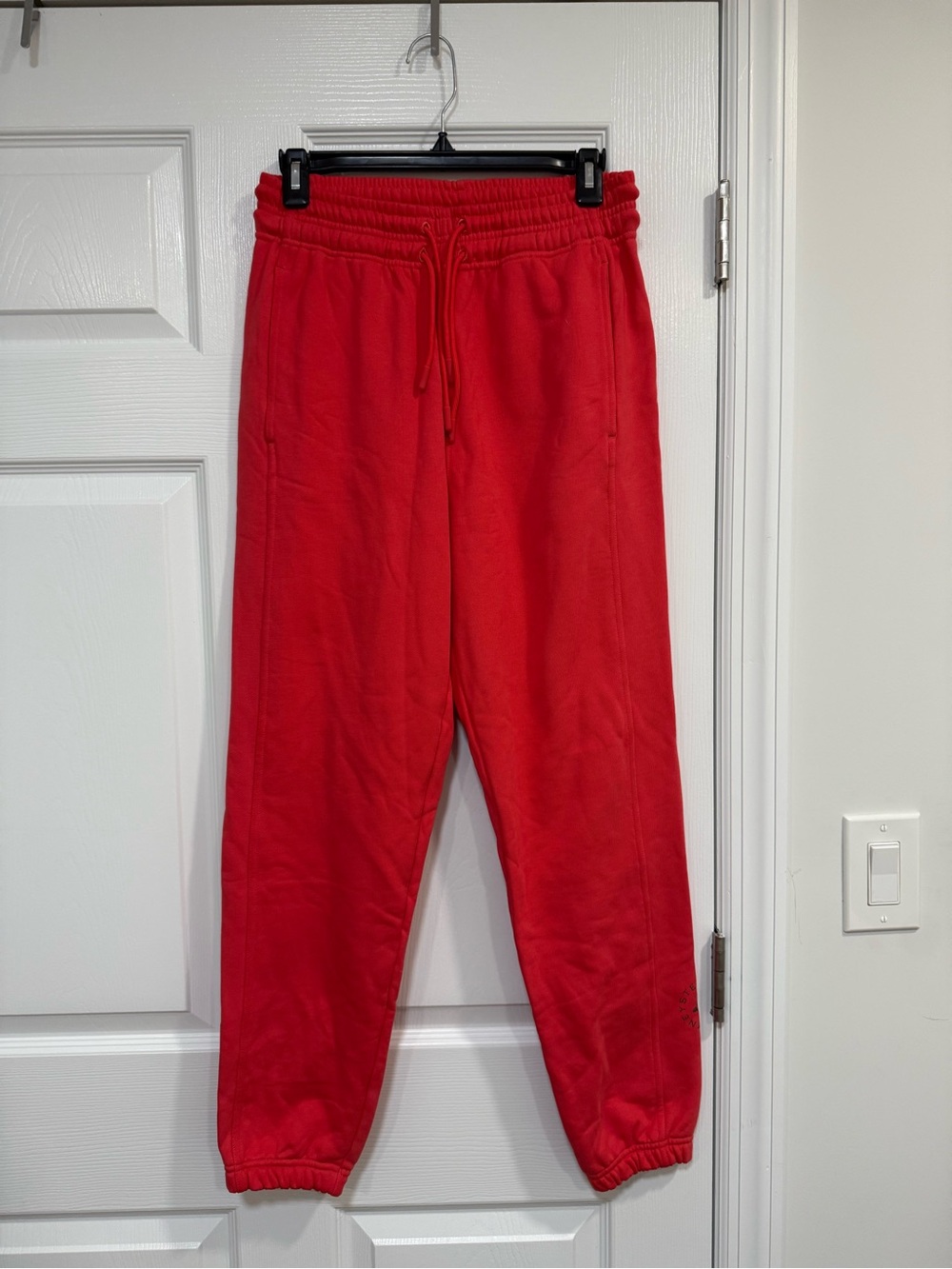 Adidas by Stella McCartney Red Sweatpants